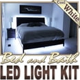 thumbnail image 6 of Biltek 16.4' ft Cool White Bed Night Light Closet TV Remote Controlled LED Strip Lighting SMD3528 Wall Plug - Headboard Closet Make Up Counter Mirror Light LED Strip 3528 SMD Flexible DIY 110V-220V, 6 of 6
