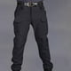 thumbnail image 1 of Pantalones largos para hombre, con botones, cremallera, informales, multibolsillos, deportivos, gruesos, 1 of 5