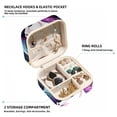 thumbnail image 2 of Rainbow Unicorn Travel Portable Square Jewelry Organizer: Necklace Holder, Bracelet Holder, and More for Stylish Girls and Women, 2 of 6