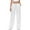 White, variant on CQONEPT Jogger Pant for Womens Drawstring Elastic Waisted Pants Casual Baggy Sports Running Trousers with Pockets Black XL