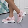 thumbnail image 6 of Up to 30% off, Zanvin Women's Fashion Sneakers Clearance Casual Work Shoes Non Slip Running Shoes Athletic Sneakers Thick Soled Sports Walking Shoes, Pink, Size 7.5, 6 of 8