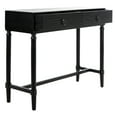 thumbnail image 6 of SAFAVIEH Aliyah French Black Wood Console Table with Drawer (35.5 in. W x 13 in. D x 29.5 in. H), 6 of 14