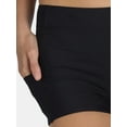 thumbnail image 2 of Time and Tru Women's and Women's Plus Swim Boyshorts with Pocket, Sizes S-3X, 2 of 5
