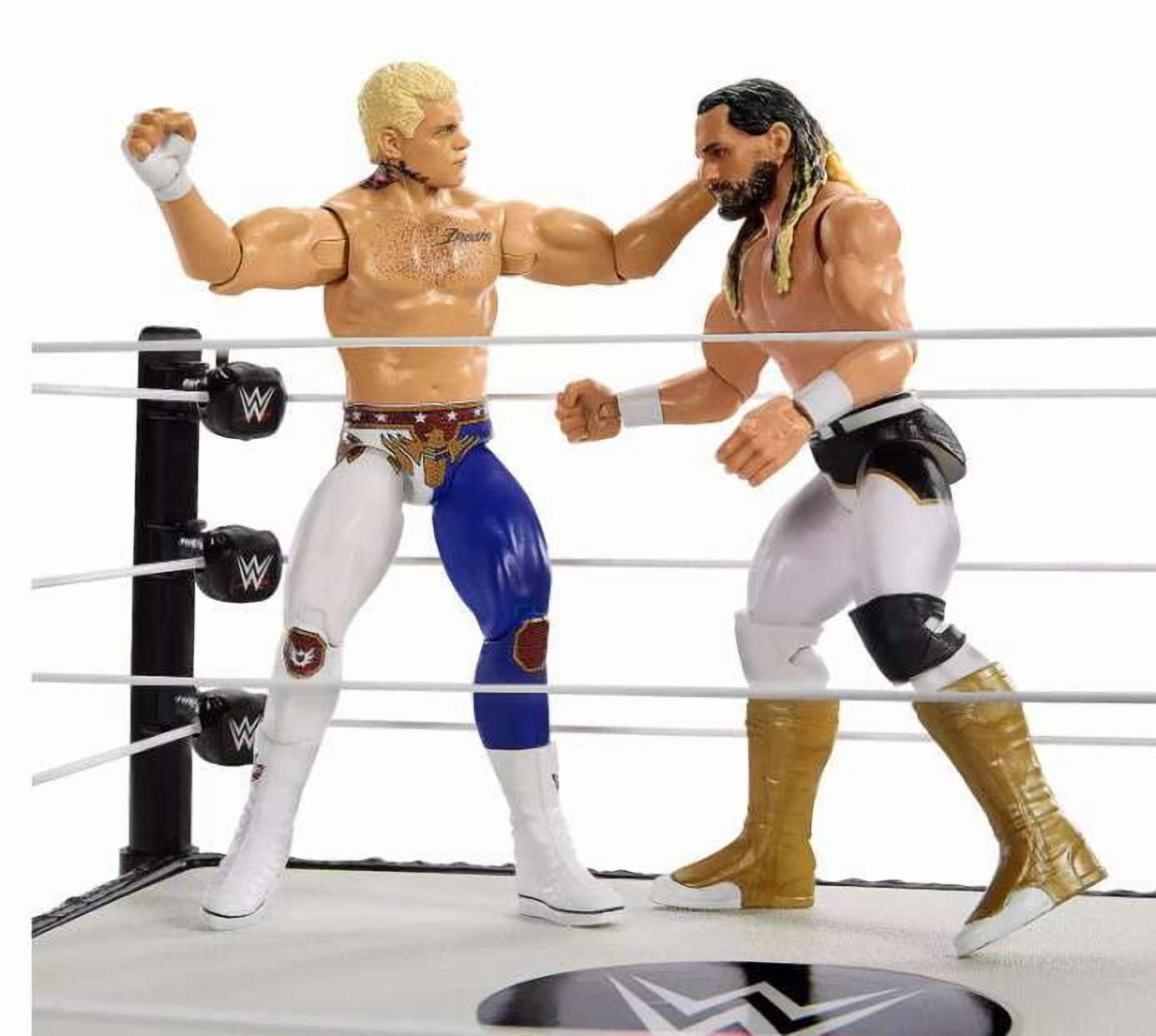 WWE Wrekkin RAW Brawl Ring Playset with Action Figures - Walmart