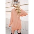 thumbnail image 4 of LAICAIW Robe Chandail Longue Ample à Col Roulé Oversize pour Femmes, 4 of 7