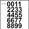thumbnail image 2 of Lssam Mailbox Numbers Stickers 0-9 Decal Set, 2 Inch Classic Black Vinyl, Die Cut Waterproof Self-Adhesive for Outdoor Signs Door House Address Car Truck, 2 of 9