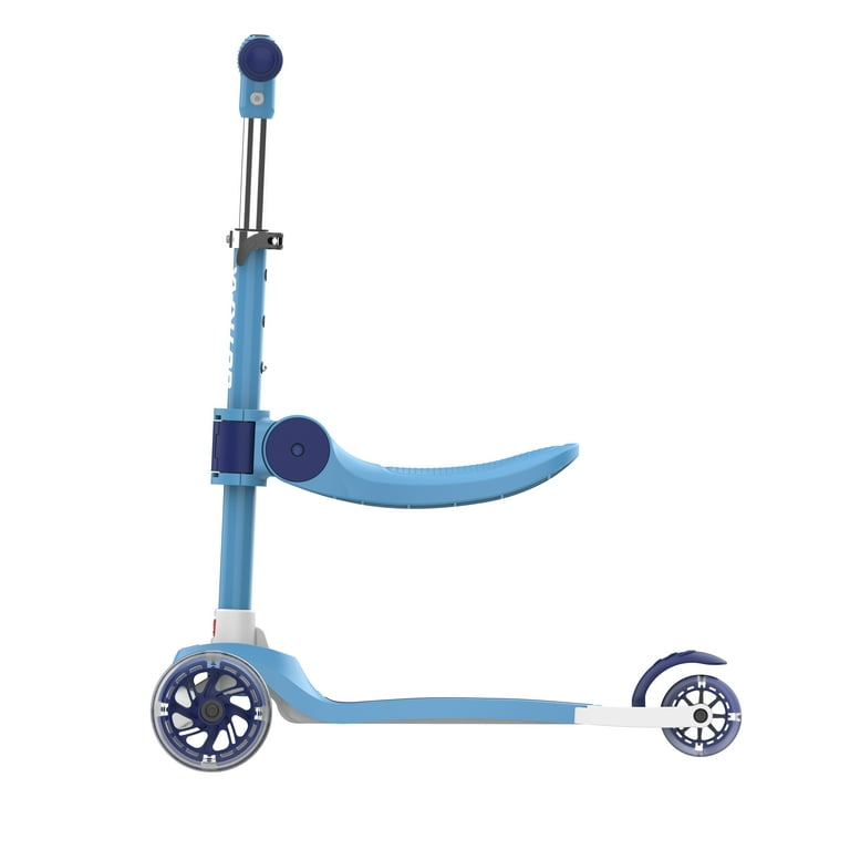 GOTRAX BoblooPro 3-Wheel Light-Up Kick Scooter For Kids Ages 3-8