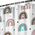 thumbnail image 3 of Waterproof Bohemian Shower Curtain 72x72 Inch Boho Style Polyester Unique Shower Curtain for Bathroom Hotel Home Decor with 12 Plastic Hooks, 3 of 5