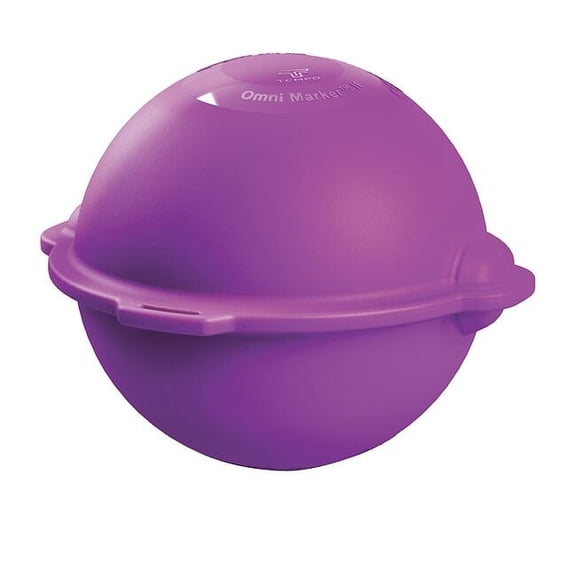 Tempo Communications Marker Ball, Polyethylene, Purple OM-01