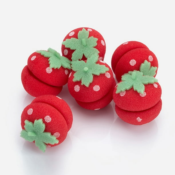 Pisexur Belleza Maquillaje Pelota rizadora de esponja, rizador para dormir, rizador, rizos suaves, bonitos rizos de flor de pera, herramienta de peluqueríapara mujeres y hombres