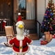 thumbnail image 5 of Christmas Goose Outfit Statue Hat Set for Lawn Garden Patio Decoration Holiday Display Festive Outdoor Decor Large Waterproof Durable, 5 of 7