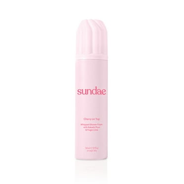Sundae Whipped Shower Foam Cherry on Top for All Adult Skin Types