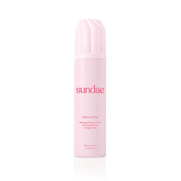 Sundae Whipped Shower Foam Cherry on Top for All Adult Skin Types