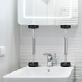 thumbnail image 2 of Robust Height Adjustable Cabinet Support Rod in Stainless Steel Finish, 2 of 6
