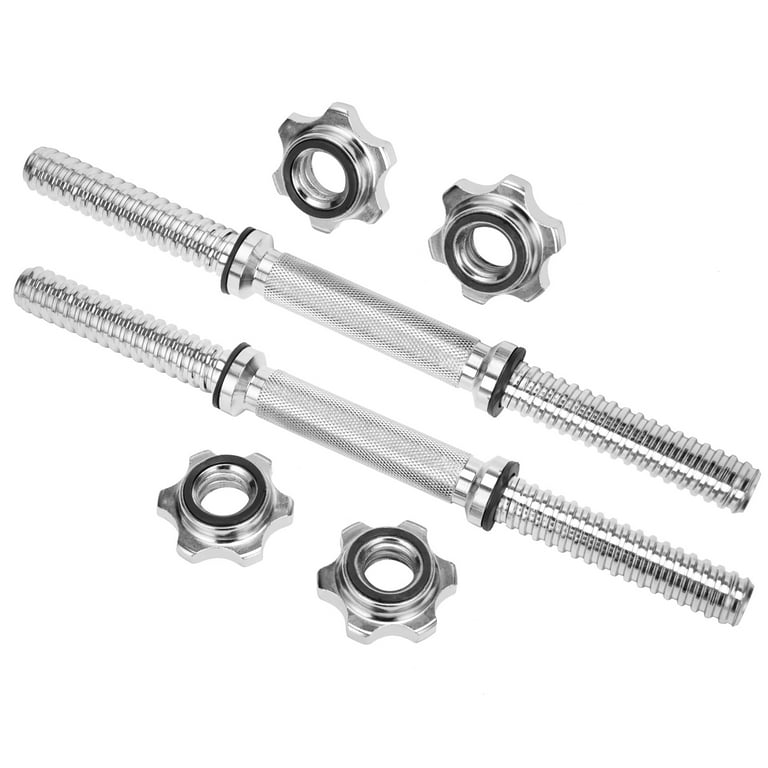 35/45/50CM Dumbbell Bar Durable Dumbbell Bars Adjustable Dumbbell Bar Threaded Dumbbell Handle For Gym Training Workout Sport One Pairs