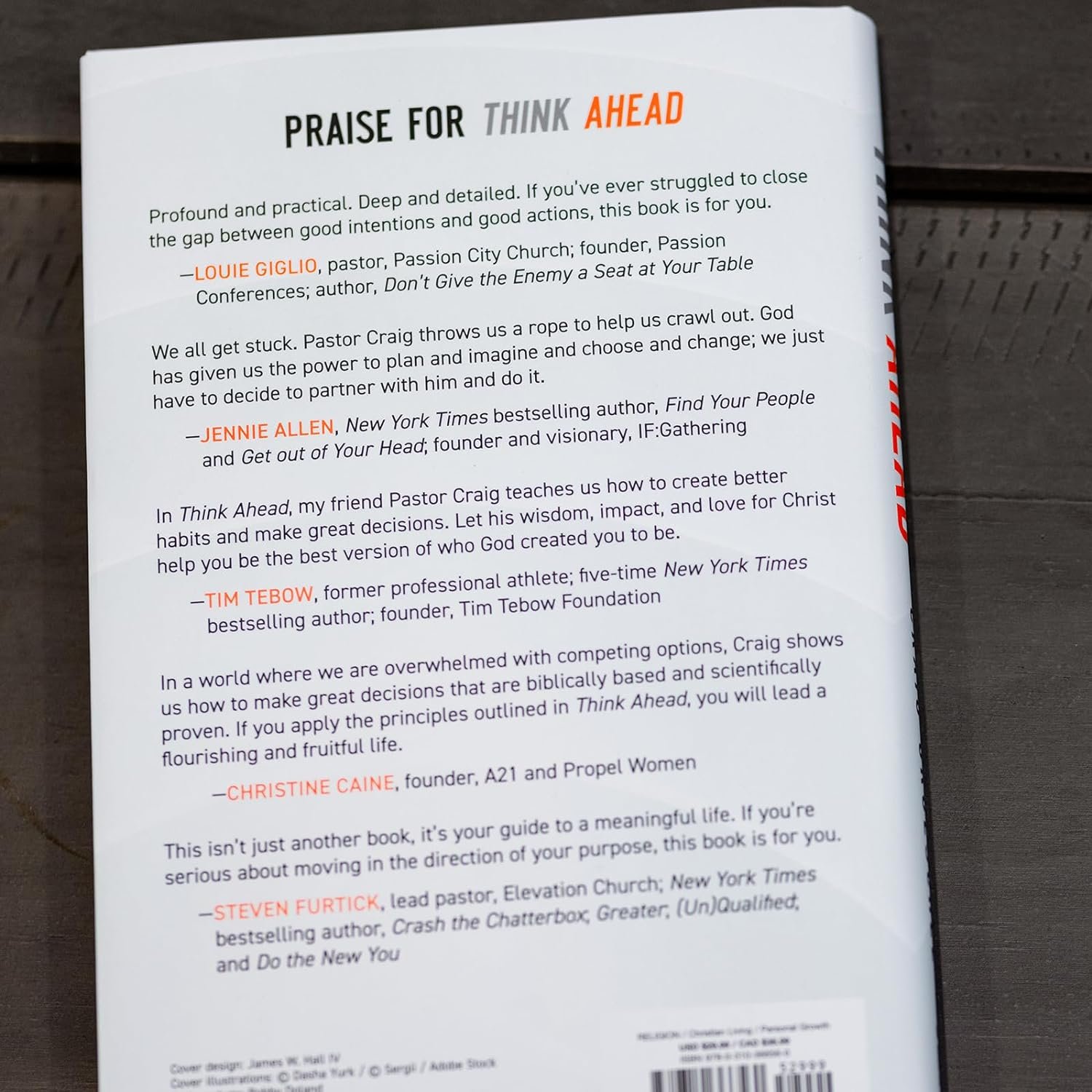 Think Ahead: 7 Decisions You Can Make Today for the God-Honoring Life You Want Tomorrow (Hardcover) - image 3 of 8