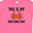 thumbnail image 4 of Inktastic This is My Crab Eating Shirt Boys or Girls Baby T-Shirt, 4 of 5