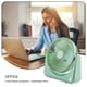 thumbnail image 2 of Injueey Ventilador de escritorio Suministros de verano Enfriador de aire Mini ventiladores Ajustable Tamaño compacto Accesorios para el hogar Electrodomésticos Rosa, 2 of 6