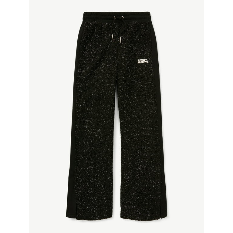 Justice Girls Active Jsport Curly Wide Leg Pant, Sizes XS Justice Girls Active Jsport Curly Wide Leg Pant, Sizes XS