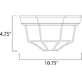 thumbnail image 2 of Maxim Lighting - Two Light Outdoor Ceiling Mount - Outdoor Flush Mount - Crown, 2 of 2