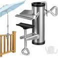 thumbnail image 2 of Parasol Holder Balcony Railing, Parasol Stand On The Beach, 2 of 5