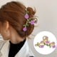 thumbnail image 2 of KAKOWELY Pinza para el pelo grande con forma de garra y rosa, accesorio para el pelo para mujeres y niñas., 2 of 5