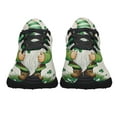 thumbnail image 5 of StPatrick's Day Gnome Shamrock Irish Shoes Sneakers Black Size 11.5, 5 of 7