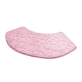 thumbnail image 2 of YANHAIGONG Bathroom Rugs,Curved Bath Mat ,Bath Mats for Tubs Slip Resistant,Corner Shower Mats Non Slip,Soft Absorbent Bath Tub Floor Carpet for Bathroom,Shower,Bathtub,Semi Circular Shower Mat, 2 of 8