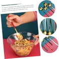thumbnail image 4 of 4 Uds cuchara mezcladora de acero inoxidable cucharas de acero inoxidable cucharas de postre cucharas de uso doméstico cucharas resistentes al desgaste cucharas portátiles, 4 of 5