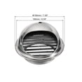 thumbnail image 2 of Unique Bargains Grille d'Aération Ronde 5 Pieds pour Cuisine Salle de Bain, 2 of 6