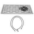 thumbnail image 2 of Automatic Cup Washer, Metal Glass Rinser For Kitchen Sinks, Faucet Kitchen Sink Glass Rinser Stainless Steel High Pressure Cup Washing Rinser For Coffee Shop, 2 of 8