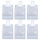 thumbnail image 1 of Bolsa de líquido de viaje, embotellado transparente desechable portátil para champú, muestra de gel de ducha, 1 of 7