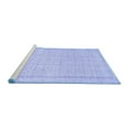 thumbnail image 2 of Ahgly Company Machine Washable Indoor Rectangle Abstract Blue Contemporary Area Rugs, 5' x 8', 2 of 4