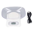 thumbnail image 2 of Digital Scale, USB Charging Overload Protection Electronic Scale With Tray For Laboratory Weighing, 2 of 8
