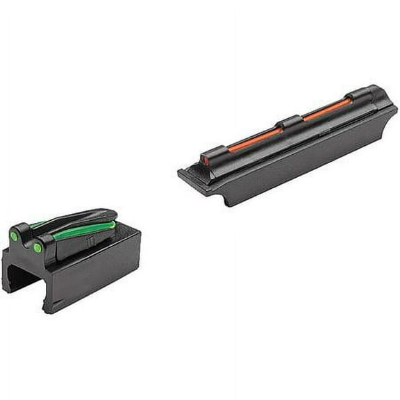 TRUGLO GOBBLE-DOT MAGNUM XTREME SHOTGUN FIBER OPTIC RED FRONT GREEN REAR BLACK