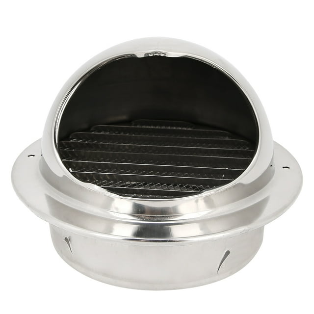 Sortie d'Air en Acier Inoxydable pour Cuisine, Hotte d'Échappement, Accessoire de Sortie d'Air
