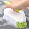 thumbnail image 2 of Brosse à Récurer Robuste avec Poils Rigides - Outil de Nettoyage Polyvalent pour Douche, Salle de Bain, Cuisine et Tapis, 2 of 5