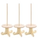 thumbnail image 1 of Soporte de madera para donas, soporte para donas, soporte de madera para decoración de tartas de cumpleaños, bodas, fiestas, paquete de 3, 1 of 5