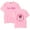 Pink, variant on Junior H Merch Sad Girlz Summer Unisex Short-sleeved T-shirt Fashion Printed Casual Stylish Design Y2K Tee