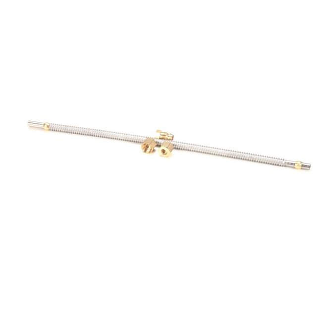 Dormont Kit T4--12 0.25 OD x 12 in. Tube Flexible en Acier Inoxydable Kit