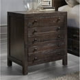 thumbnail image 2 of Modus Townsend 3 Drawer Solid Wood Nightstand in Java Espresso, 2 of 4