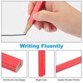thumbnail image 4 of Uxcell Carpenter Pencils, 24 Pcs Black Ink Flat Octagonal Hard Construction Pencils, Red, 4 of 5