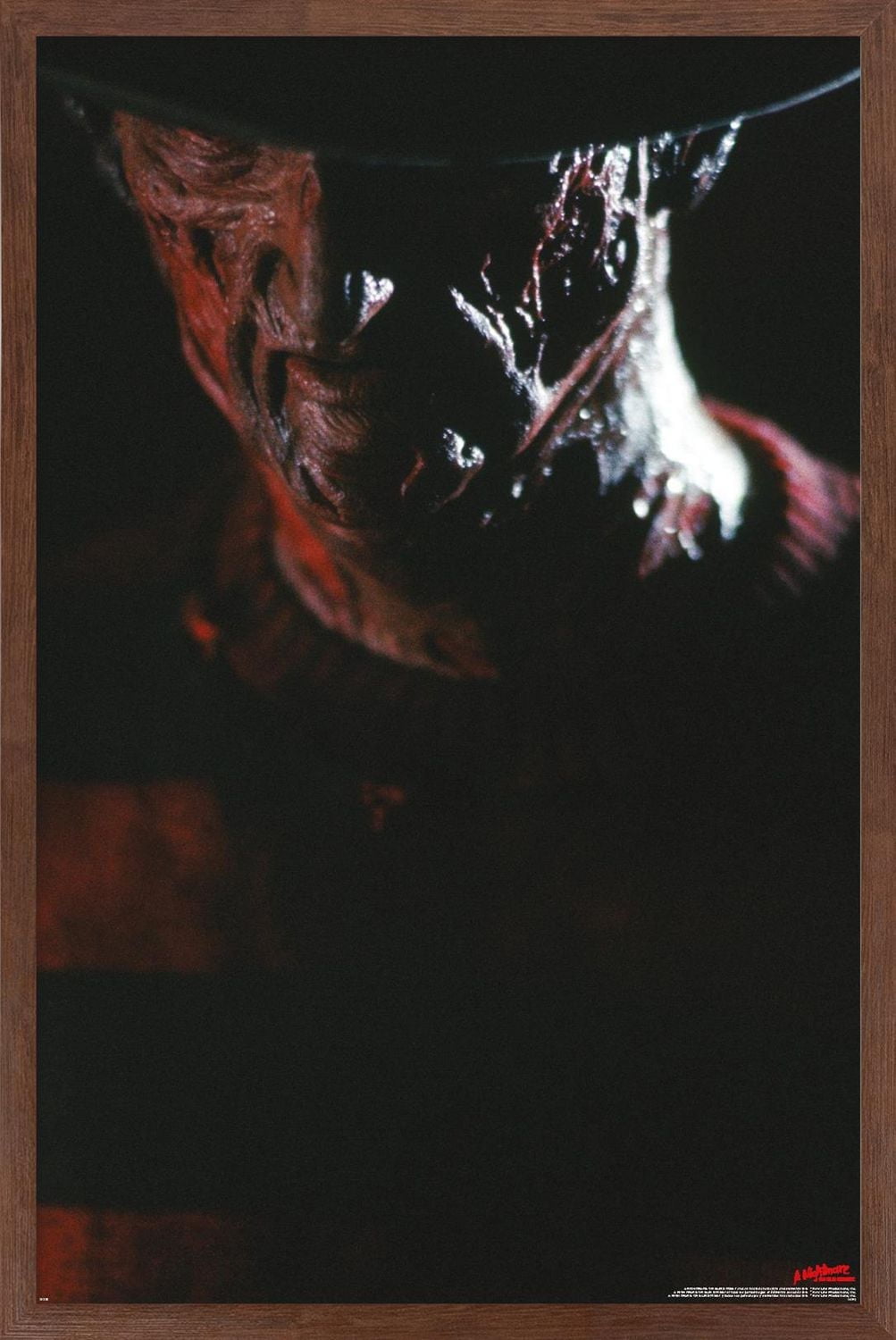 A Nightmare on Elm Street - Freddy Portrait Wall Poster with Magnetic Frame