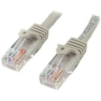 25ft Gray Snagless Cat5e UTP Patch Cable