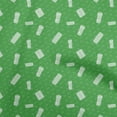 thumbnail image 1 of oneOone Tissu en Velours Vert Matériel de Robe Médicale Tissu Imprimé Tissu au Mètre 58 Pouces de Large, 1 of 4