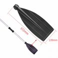 thumbnail image 2 of Greyghost Paddle Blade, Durable Kayak Canoe Boat Paddle Blade Leaf Oar Replacement Accessories(Black), 2 of 9