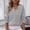 Gray diamond pattern button sweater women a1, variant on Women's Round Neck Diamond Pattern Button Sequin Knit Pullover Sweater Casual Long Sleeve Top Fashion Fall Winter Outfit, White S