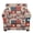 Vintage USA Patriotic Motifs, variant on Psesaysky 2 Piece Individual Cushion Covers for Living Room, Watercolor Heart & Floral Pattern Couch Sofa Cover Washable Chair Couch Cover Slipcovers for Pet