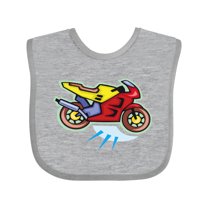 Inktastic Crotch Rocket Motorcycle Boys or Girls Baby Bib