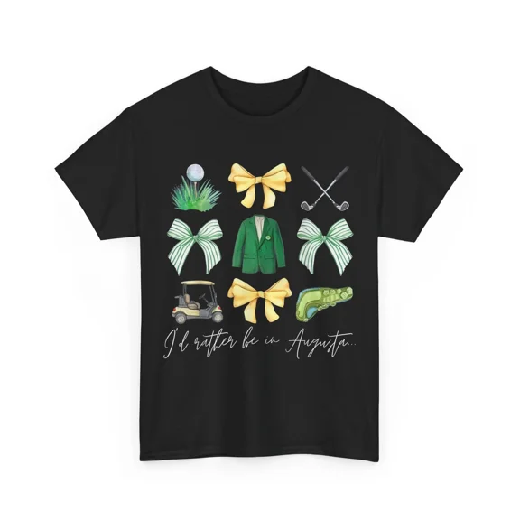 Masters Lets Partee Golf Tournament Coquette Bow Sporty Graphic Unisex T-Shirt, up to size 5XL